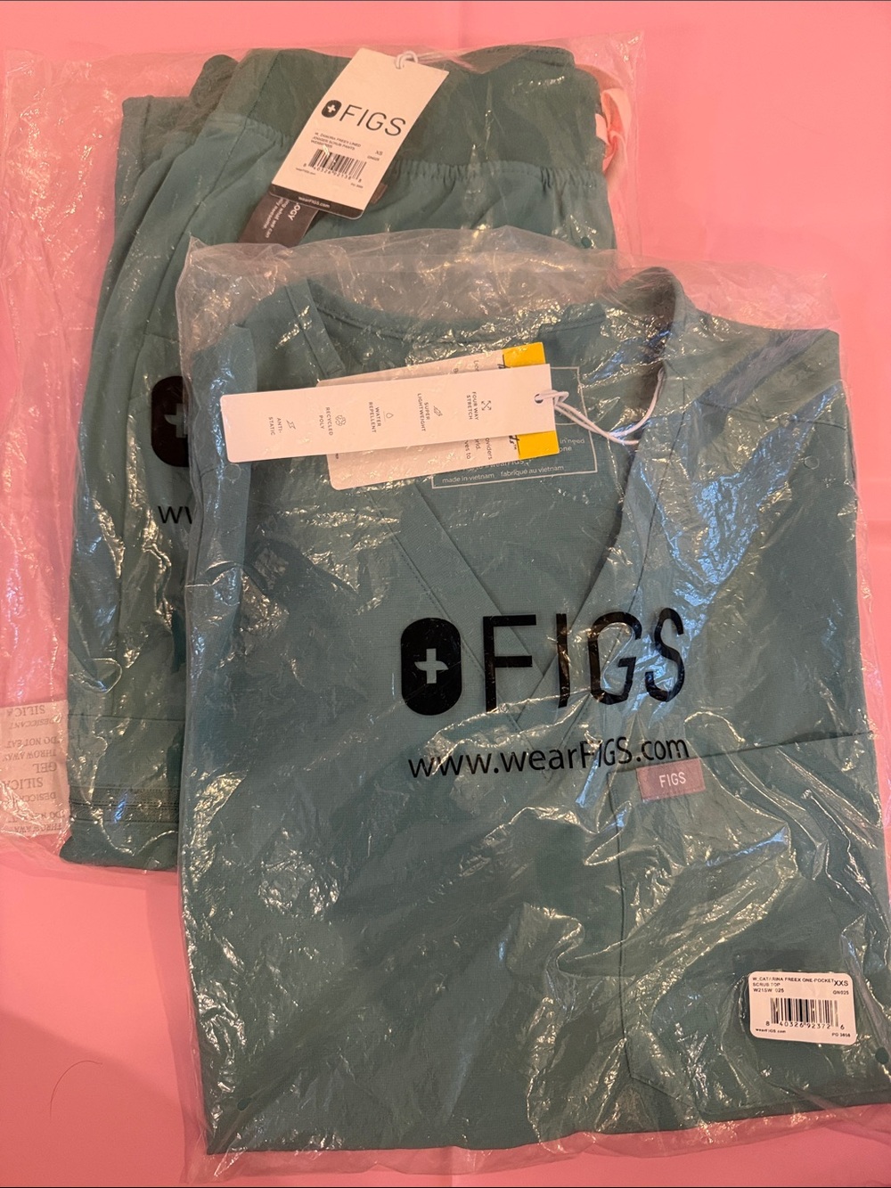 Women’s figs freex set green XXS/ XS
